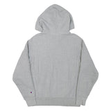 CHAMPION Mens Grey Randolph-Macon College Pullover Hoodie S Cotton Blend