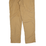 CARHARTT Mens Cotton Blend Beige Regular Fit Straight Leg Trousers W38 L36