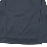 FILA Mens Black & Dark Blue Zip Up Jacket L Polyester Blend Sports Casual