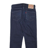 LEVI'S 511 Mens Slim Blue Denim Raw Jeans W28 L26 Classic Zip Cotton Blend
