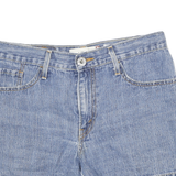 LEVI'S Womens Denim Blue Casual Shorts M W29 Classic Fit Cotton Blend