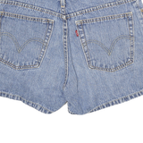 LEVI'S Womens Denim Blue Casual Shorts M W29 Classic Fit Cotton Blend