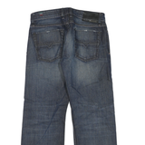 DIESEL Womens Regular Blue Denim Jeans W28 L28 Classic Zip Cotton Blend