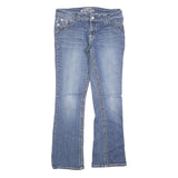 PAISLEY SKY Womens Jeans Blue Regular Bootcut Denim Light W30 L30 Stylish