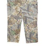 WALLS Mens Cotton Blend Regular Cargo Camo Print Trousers W40 L30 Outdoor