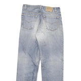 LEVI'S 501 Mens Jeans Blue Regular Straight Denim Medium W30 L31 Classic Button