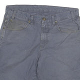 DICKIES Mens Shorts Blue Casual L W32 Cotton Blend Comfortable Workwear
