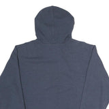 CHAMPION Mens Blue Hoodie S Cotton Blend Pullover Drawstring Hood Casual