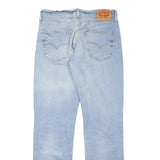 LEVI'S 514 Mens Slim Jeans Light Blue Denim W31 L32 Zip Classic Fit Straight