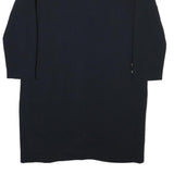 MIMMINA Womens Black Embroidered Button Jacket M Polyester Blend Classic