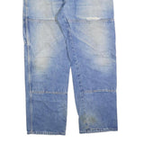 DICKIES Mens Relaxed Light Blue Denim Jeans W38 L32 Workwear Zip Closure