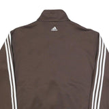 ADIDAS World Cup 2006 Hamburg Mens Brown & White Track Jacket L Polyester Zip