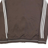ADIDAS World Cup 2006 Hamburg Mens Brown & White Track Jacket L Polyester Zip