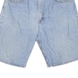 WRANGLER Mens Shorts Blue Denim Casual L W34 Classic Fit Relaxed