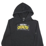 ADIDAS Mens Black Muscle Milk Catalyst Pullover Hoodie M Sports Sweatshirt