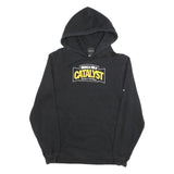 ADIDAS Mens Black Muscle Milk Catalyst Pullover Hoodie M Sports Sweatshirt