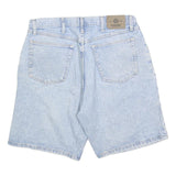 WRANGLER Mens Light Blue Denim Casual Shorts L W34 Classic Fit Cotton Blend