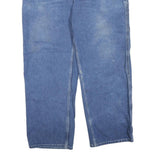 CARHARTT Mens Regular Fit Blue Denim Jeans W30 L32 Zip Closure Straight Leg