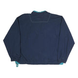 GEAR Mens Navy Blue Track Jacket XL Polyester Zip Plain Casual Lightweight