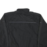 PUMA Mens Black Sports Zip Jacket M Polyester Blend Plain Athletic Activewear