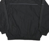 PUMA Mens Black Sports Zip Jacket M Polyester Blend Plain Athletic Activewear