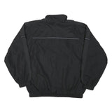 PUMA Mens Black Sports Zip Jacket M Polyester Blend Plain Athletic Activewear