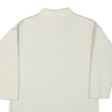 Womens Cream Wool Blend Plain Crew Neck Basic Knit Jumper S Soft Warm Layer