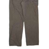 CARHARTT Mens Jeans Brown Regular Straight Denim Medium W36 L32 Relaxed Fit Zip