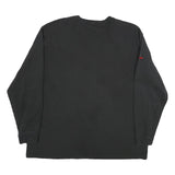 CARHARTT Mens Black Long Sleeve Crew Neck Pocket T-Shirt 2XL Durable Workwear