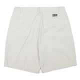 NAUTICA Mens Shorts White Casual XL W36 Classic Cotton Blend