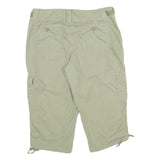 FRENCH CUFF Womens Shorts Beige Casual Cotton Blend UK 10 W32 Cargo Style