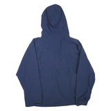 GAP Mens Blue & Green Hooded Zip Jacket M Polyester Blend Outdoor Casual