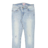 TED BAKER Womens Jeans Light Blue Slim Skinny Denim Stone Wash W28 L28 Stylish