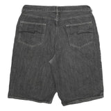 FOOT LOCKER Mens Shorts Black Casual Cotton Blend 2XL W38 Comfortable Fit