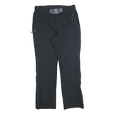 COLUMBIA Womens Cotton Blend Black Regular Zip Trousers W30 L30 Outdoor Hiking