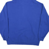 CAMPUS DRIVE Mens Blue Air Force Pullover Hoodie L Cotton Blend