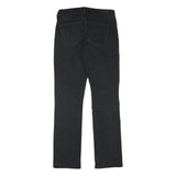 LEVI'S Womens Classic Black Skinny Denim Medium W28 L30 Cotton Blend Zip Jeans