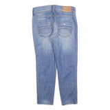 ARMANI JEANS Womens Slim Blue Denim Medium Slim Fit W30 L25 Fashion Zip