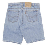 LEVI'S Mens Shorts Blue Casual Denim L W32 Classic Cotton Blend 505