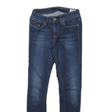 G-STAR Womens Jeans Blue Slim Skinny Denim Medium W24 L26 Classic Zip Pocket