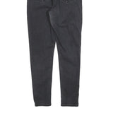 LEVI'S Womens Slim Black Denim Skinny Jeans Cotton Blend Zip W31 L30 Classic Fit