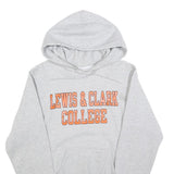 CHAMPION Mens Grey Lewis & Clark College Pullover Hoodie XS Cotton Blend