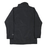COLUMBIA Womens Black Outdoor Jacket M Polyester Blend Zip Plain