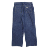 LIFE JEANS Womens Relaxed Denim Jeans Blue Cotton Blend W30 L26 Zip Pockets