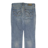 LEVI'S 570 Mens Jeans Blue Regular Straight Denim Medium W31 L34 Zip Cotton
