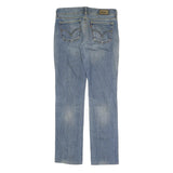 LEVI'S 570 Mens Jeans Blue Regular Straight Denim Medium W31 L34 Zip Cotton