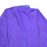 WOOLRICH Mens Purple Turquoise Zip Up Outdoor Jacket L Polyester Plain