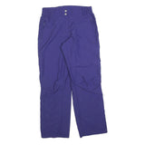 CRIVIT Womens Polyester Purple Regular Fit Straight Leg Trousers W30 L30 Outdoor