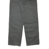 CARHARTT Mens Cotton Blend Regular Black Trousers W32 L30 Workwear Zip Closure