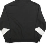 PUMA Mens Black Hoodie L Cotton Blend Pullover Hooded Sweatshirt